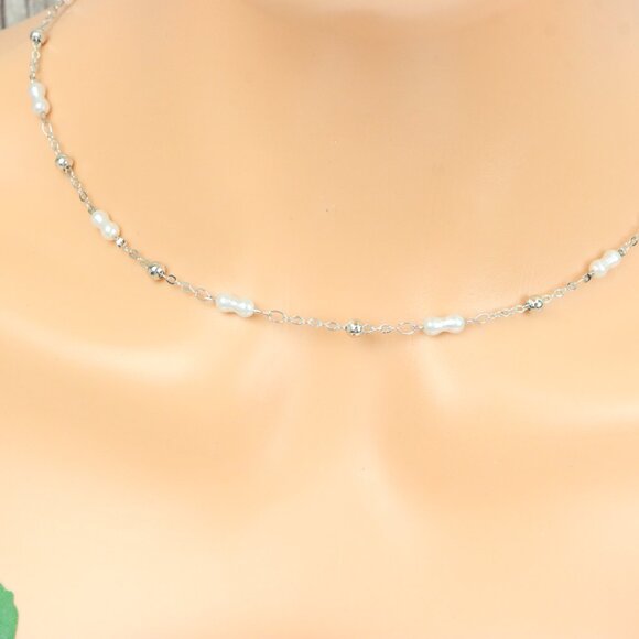 "Minimalist Necklace Chain, Elegant Jewelry for Women & Girls | MLCRC2143 - Picture 6 of 10